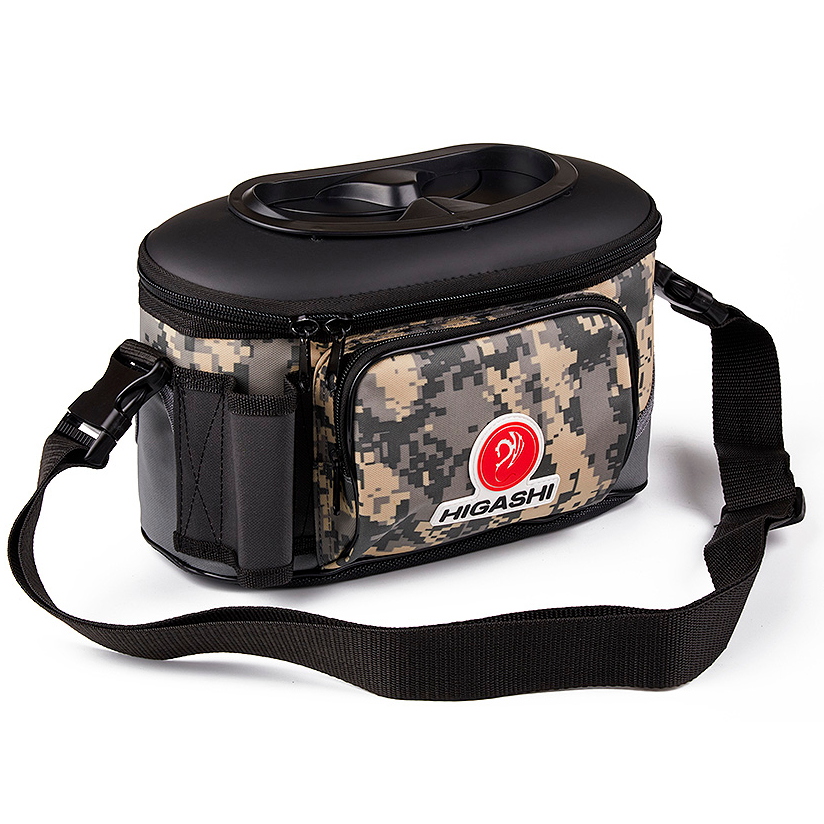 Кан рыболовный Higashi Live Bait Box 4,5л Digital Camo