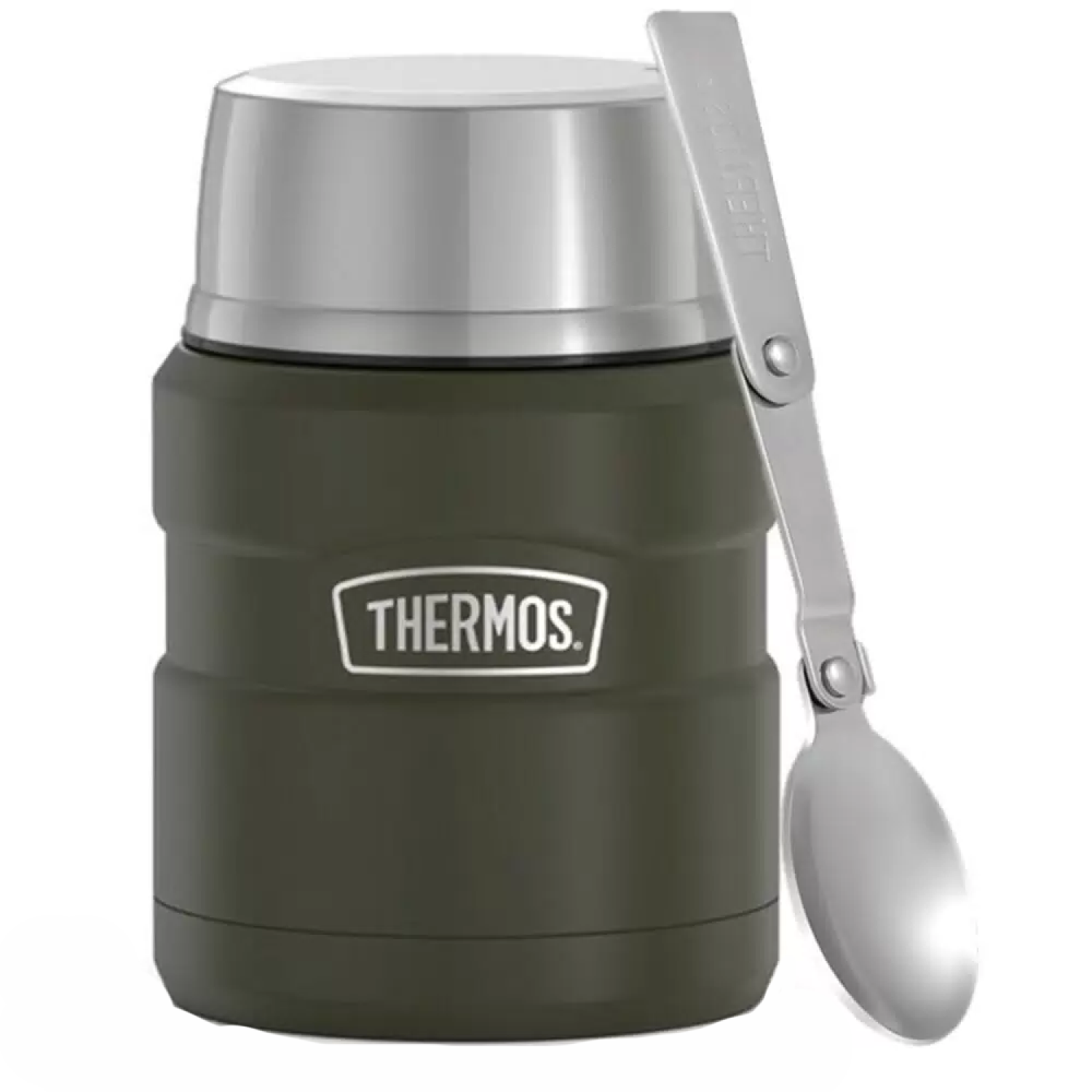 Термос для еды Thermos SK-3000 0,47л Army Green термос thermos food jar sk 3000 470ml pink 155740