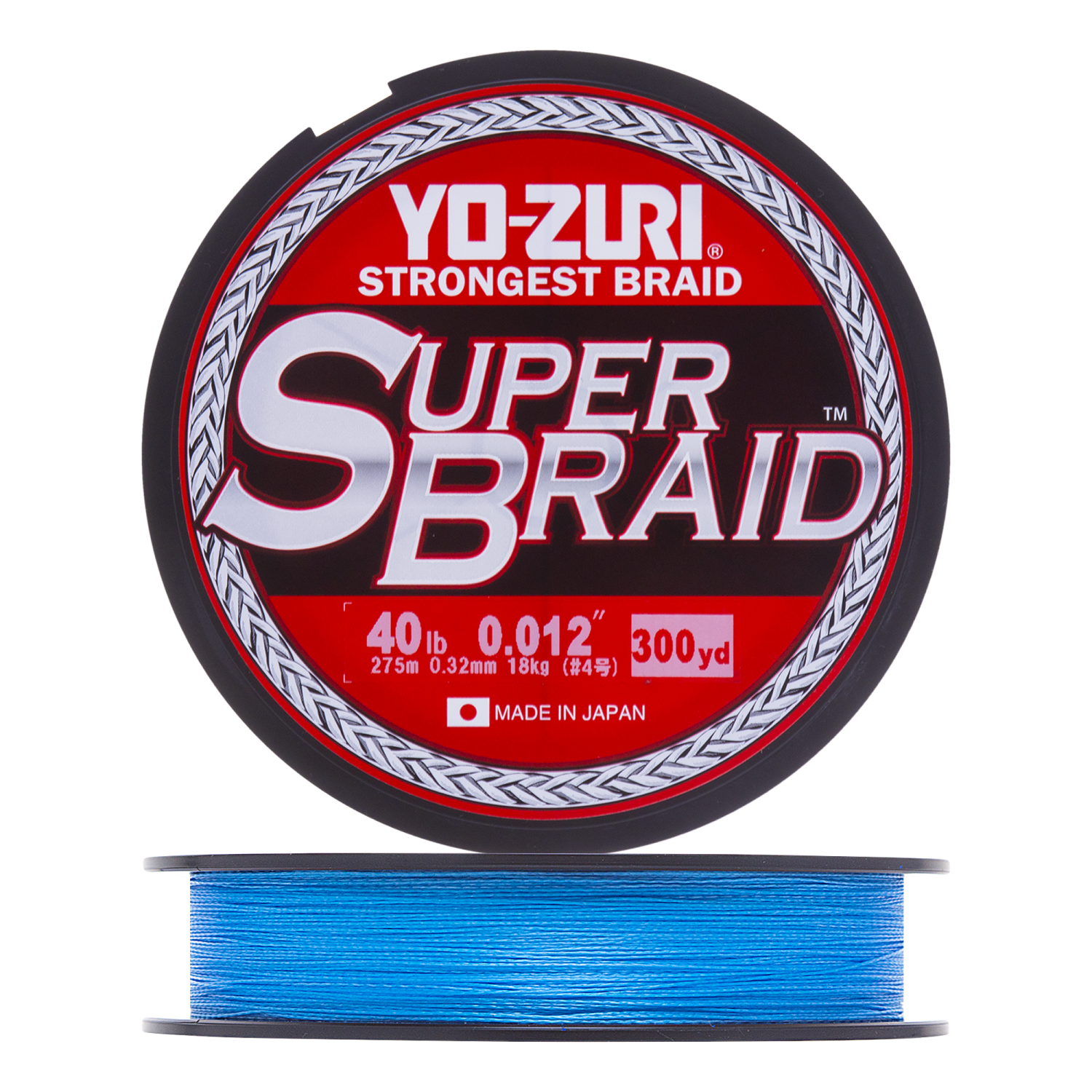 цена Шнур плетеный Yo-Zuri PE Superbraid 40Lb 0,32мм 270м (blue)