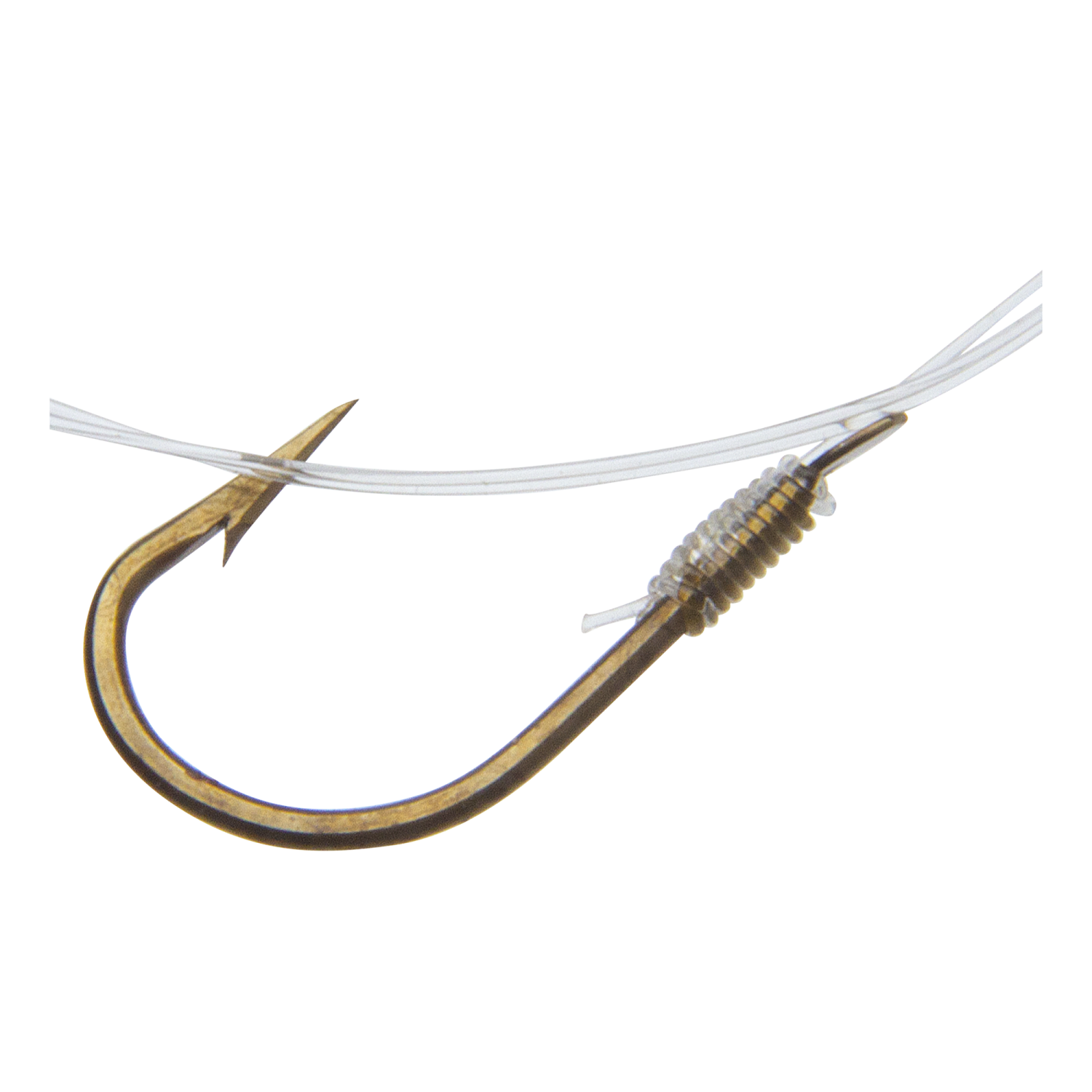 Крючок одинарный с поводком Garbolino Maggot/Caster Hooks To Nylon #12 0,14мм (10шт)