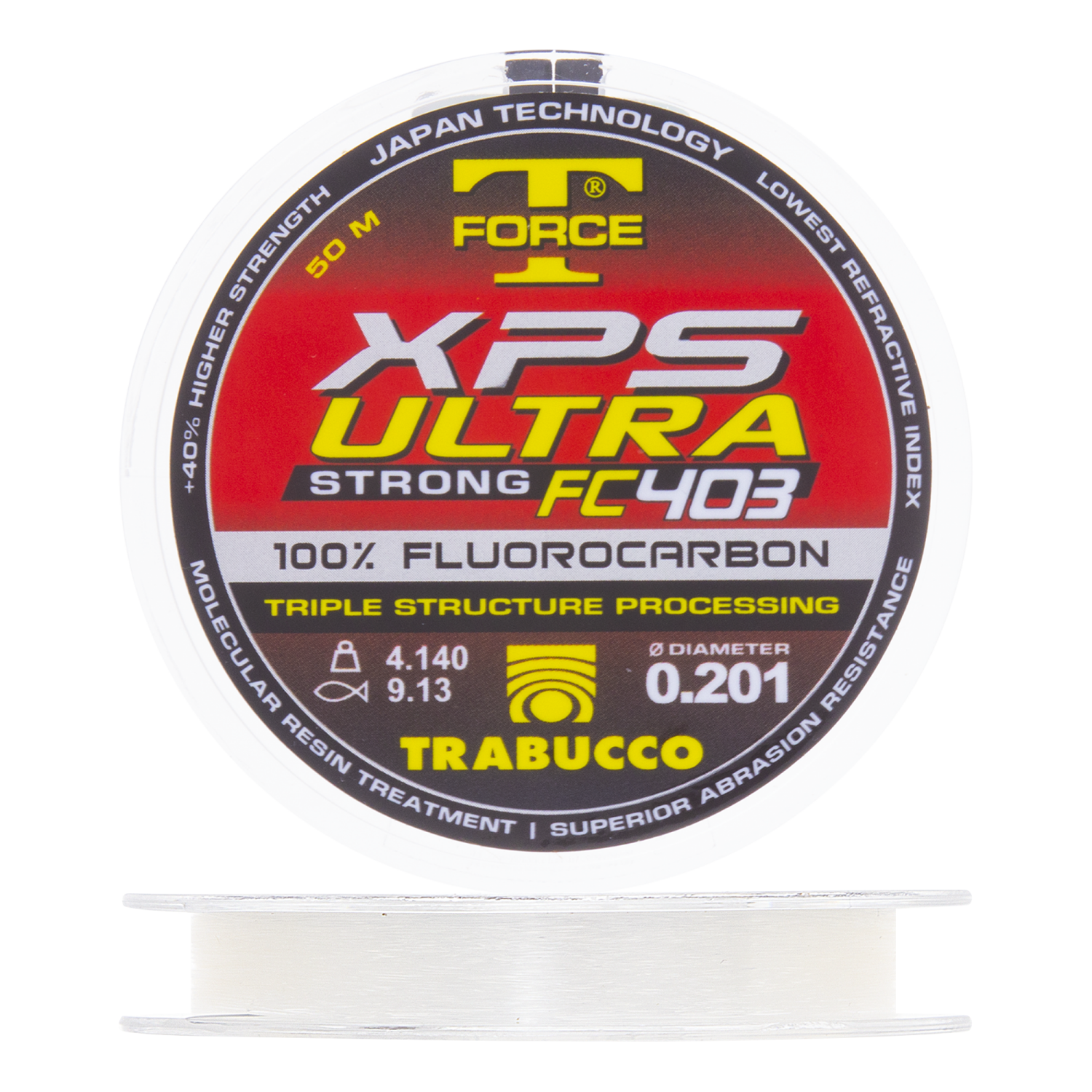 Флюорокарбон Trabucco TF XPS Ultra Strong FC403 0,201мм 50м (clear)