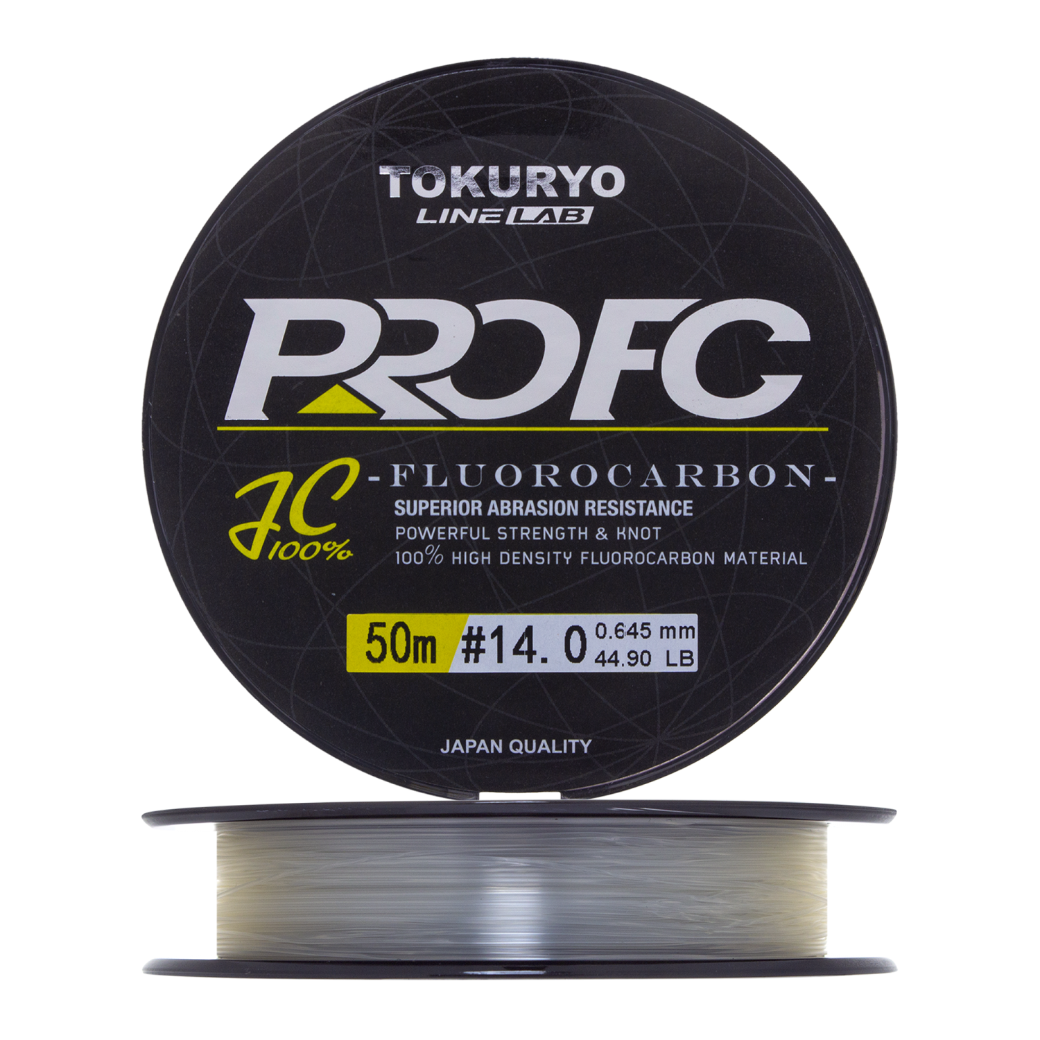 Флюорокарбон Tokuryo Fluorocarbon Pro FC #14,0 0,645мм 50м (clear)