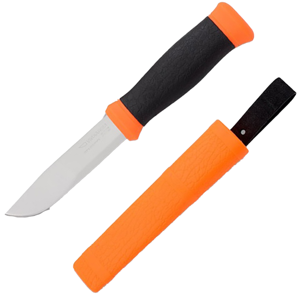 Нож Morakniv Mora 2000 Hi-Vis Orange цена и фото