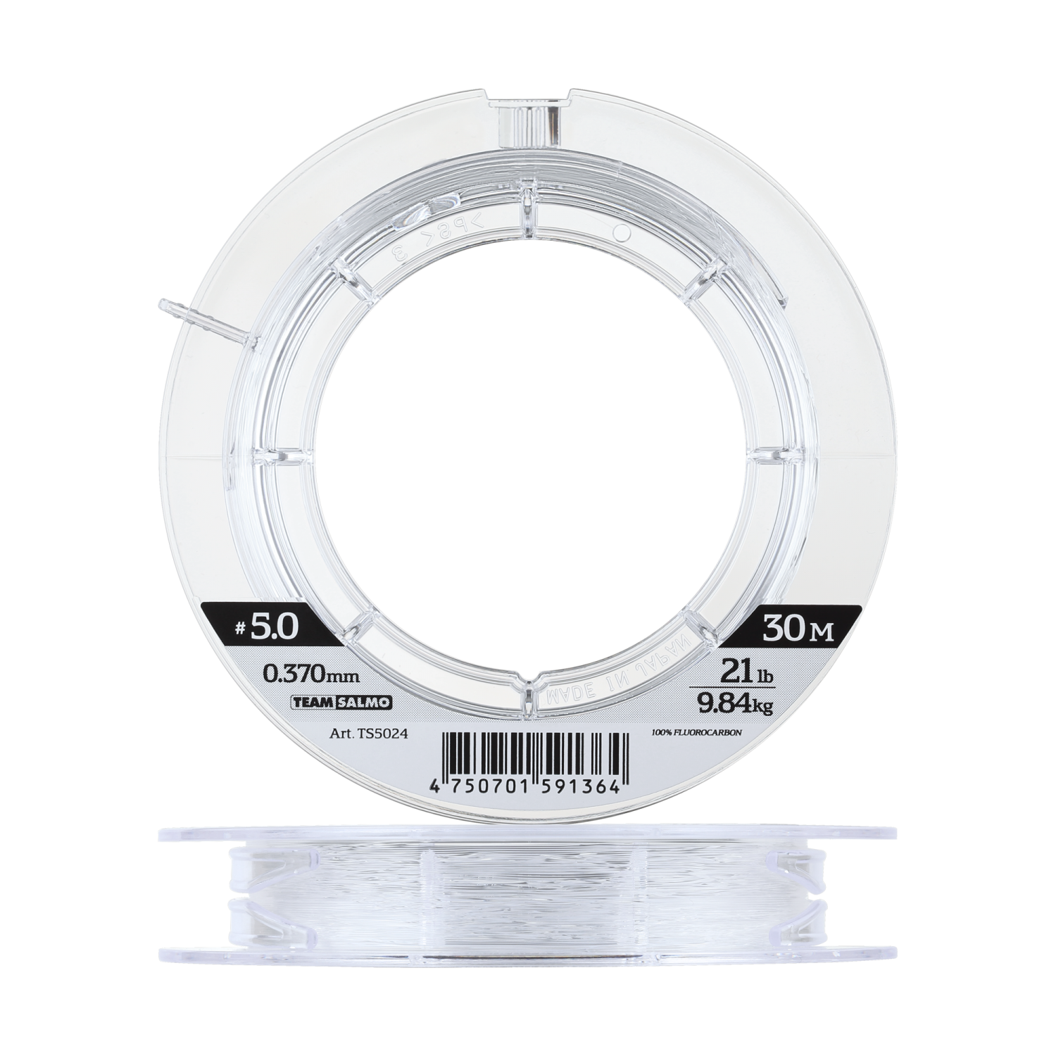 Флюорокарбон Team Salmo Ice Soft Fluorocarbon #5 0,370мм 30м (clear)