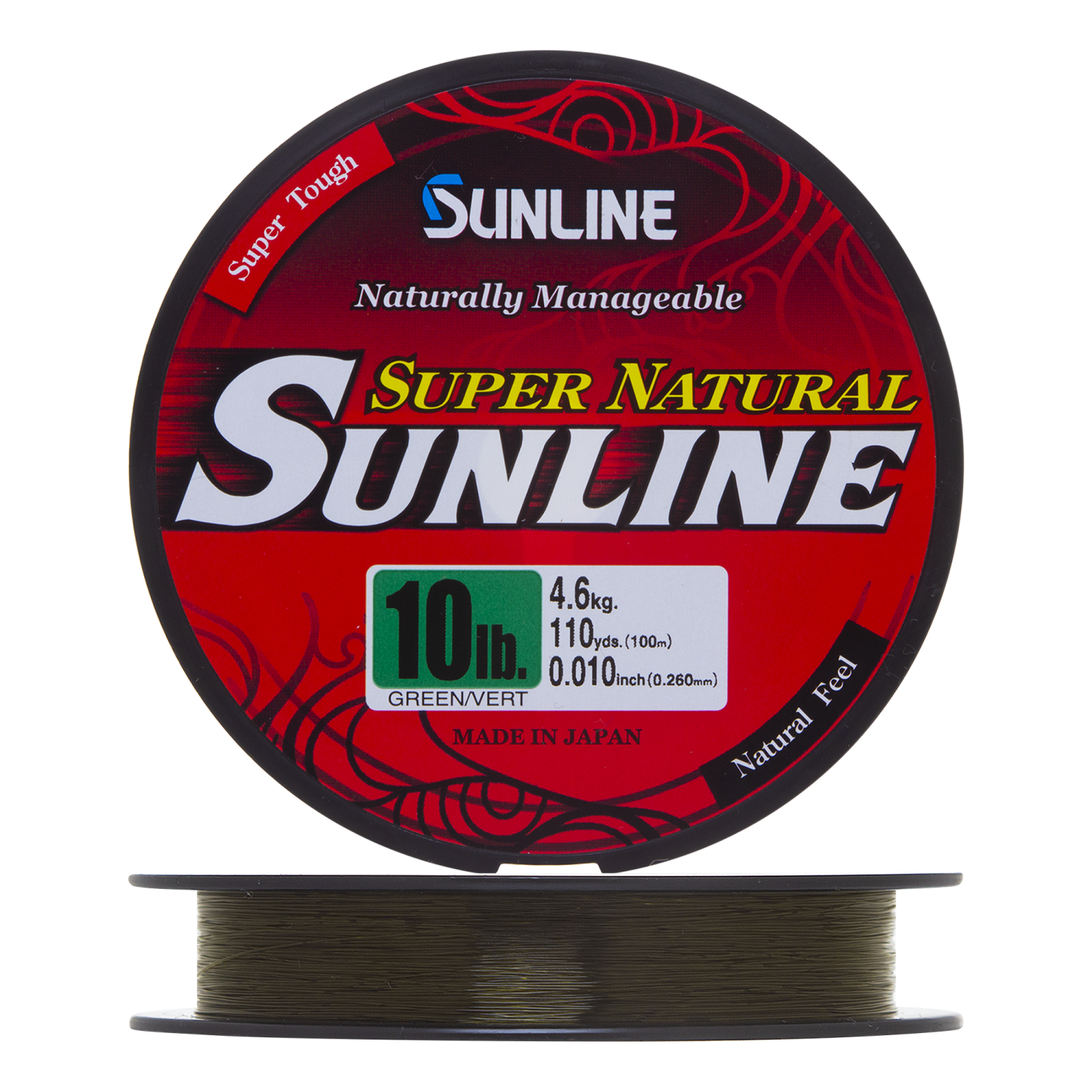Леска монофильная Sunline Super Natural #2,5 0,260мм 100м (green)