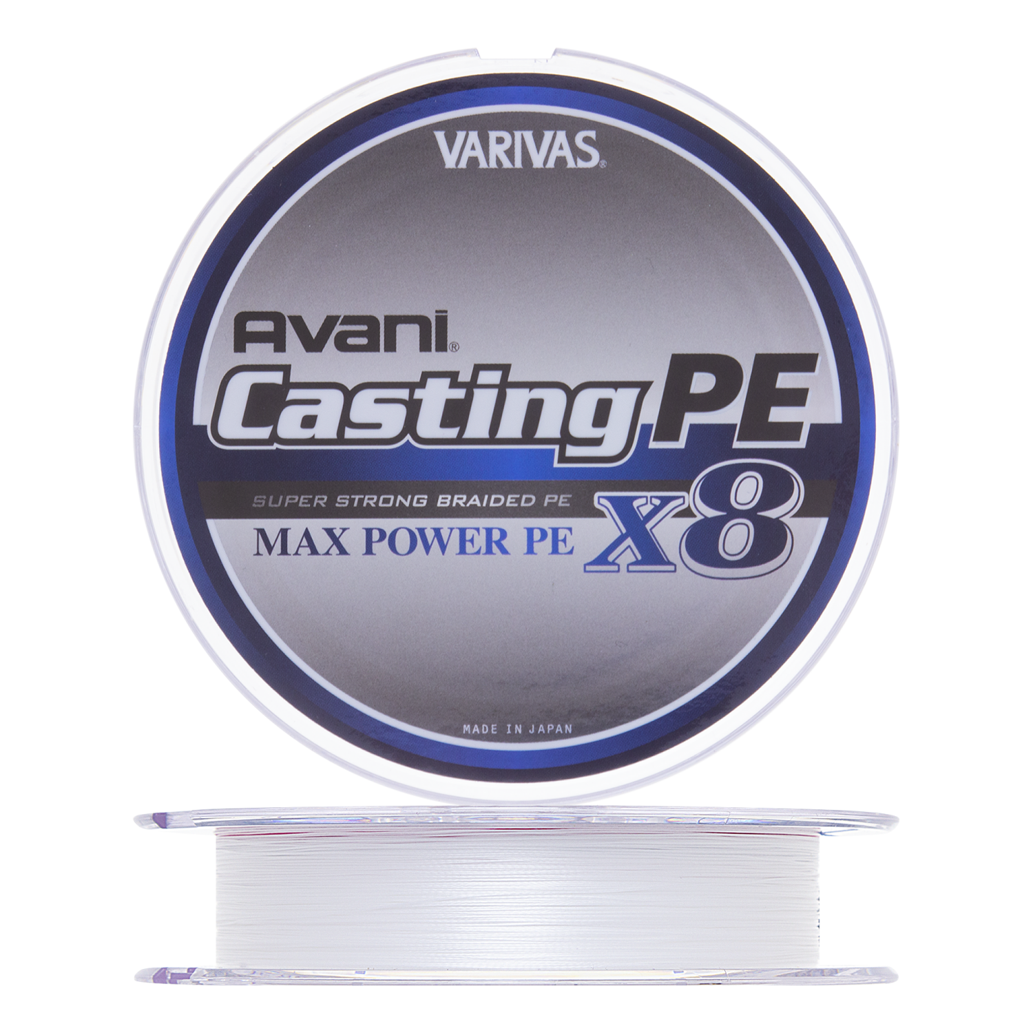 Шнур плетеный Varivas Avani Casting PE Max Power X8 #2,0 0,235мм 200м (white)