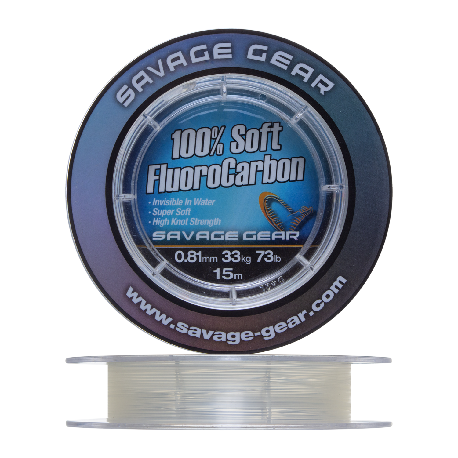 Флюорокарбон Savage Gear Soft Fluorocarbon 0,81мм 15м (clear)