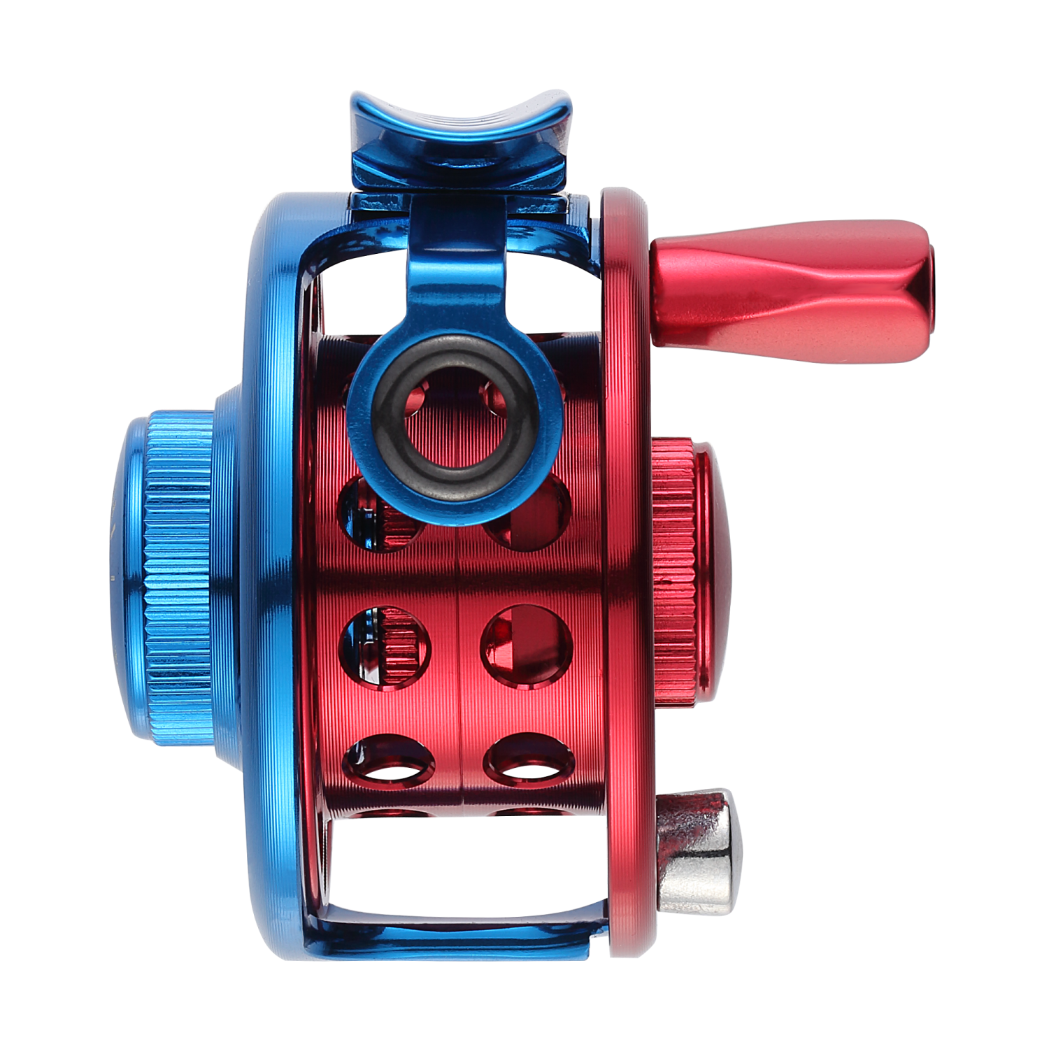 Катушка инерционная Higashi H-70 Blue/Red