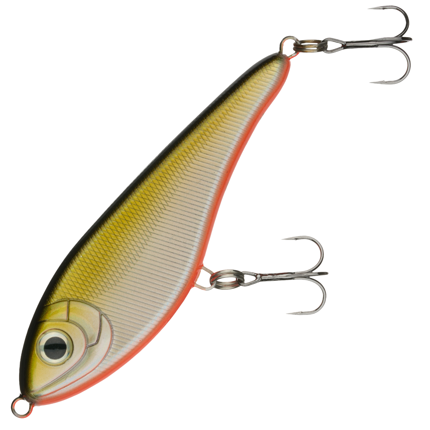 Джеркбейт Strike Pro Buster Jerk II Shallow Runner 120 SF #612T Natural Shad Silver